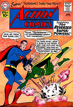 Lois Lane is saving Superman? Has the wrold reversed it's orbit?