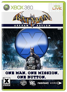 Batman: Arkham Asylum: Beat up the world with your X button.