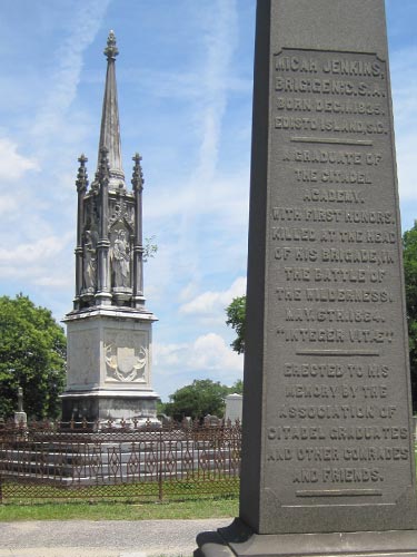 Monument to C.S.A. Brigadier General Micah J. Jenkins