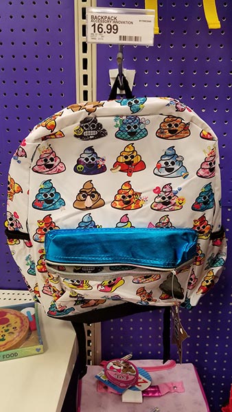 Joseph's amazing technicolor backpack