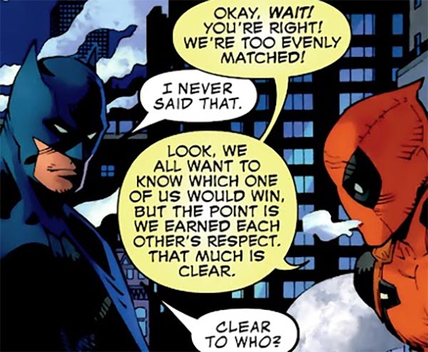 Just what I've always wanted! A superhero pissing contest!