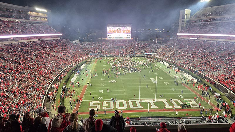 No. 10 Texas 10, No. 5 UGA 35