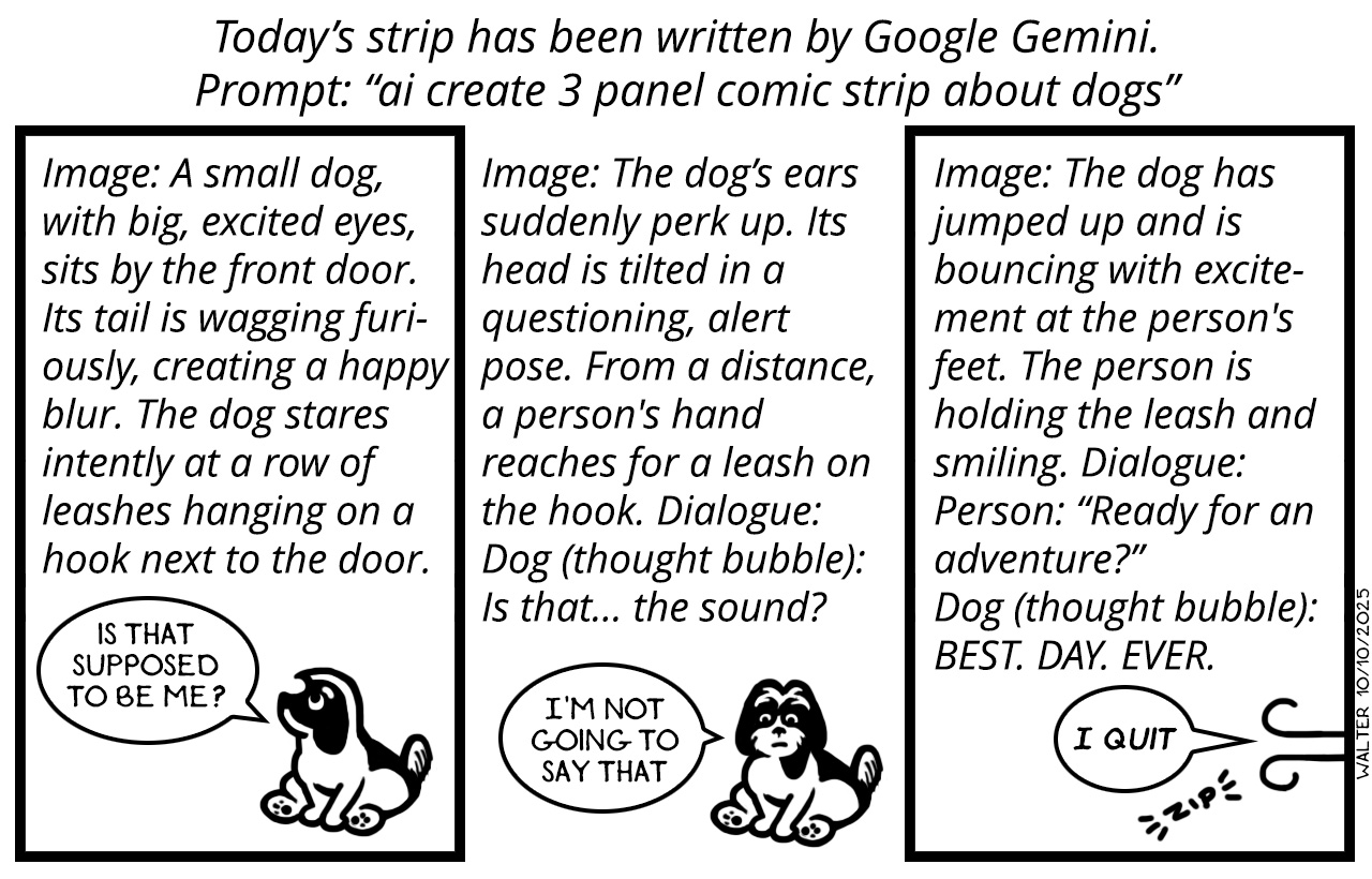 AI written comic strips make NANCY look like Shakespeare