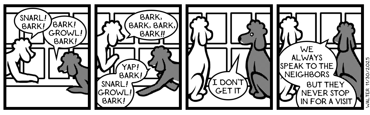 Dogs are social animals Dogs are social animals