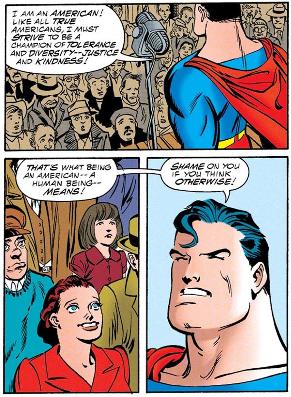 If there's anything we know about Nazis, it's that they love a good hectoring. If there's anything we know about Nazis, it's that they love a good hectoring.