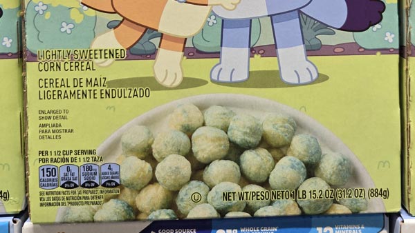 Finally! A cereal I can associate with dog feet!