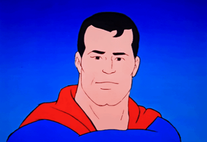 Winking is not officially listed as one of Superman's powers, but I think that's clearly an oversight Winking is not officially listed as one of Superman's powers, but I think that's clearly an oversight
